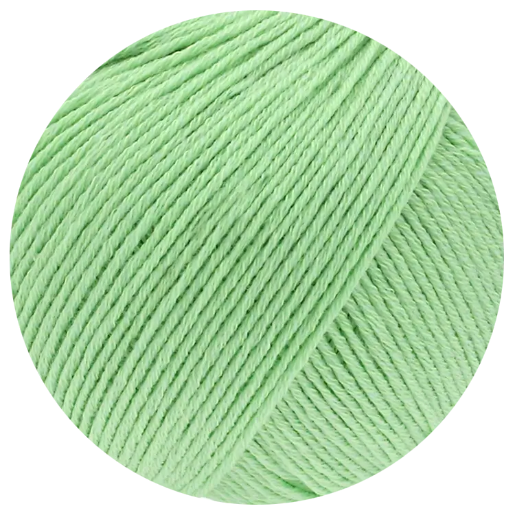 #Farbe_Lana Grossa Cotton Wool | 20 Zartgrün