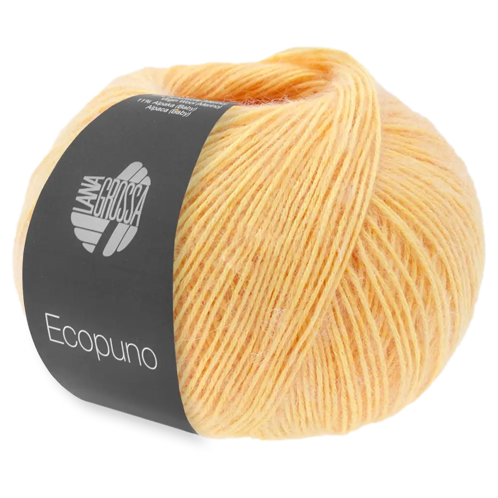 #Farbe_Lana Grossa Ecopuno | 61 Elfenbeingelb