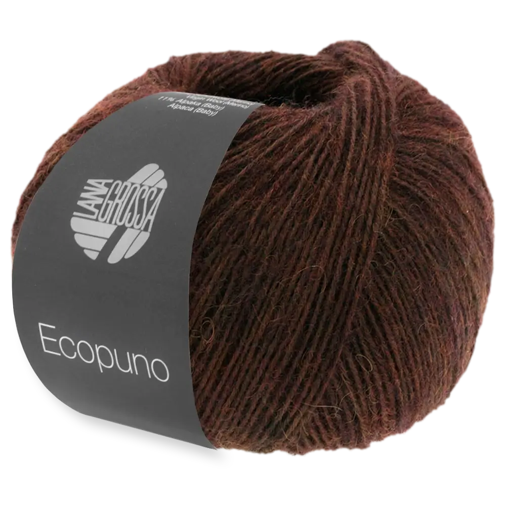 #Farbe_Lana Grossa Ecopuno | 62 Mokka