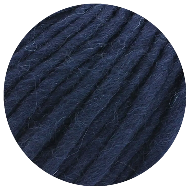 #Farbe_Lana Grossa Feltro Uni | 05 Nachtblau
