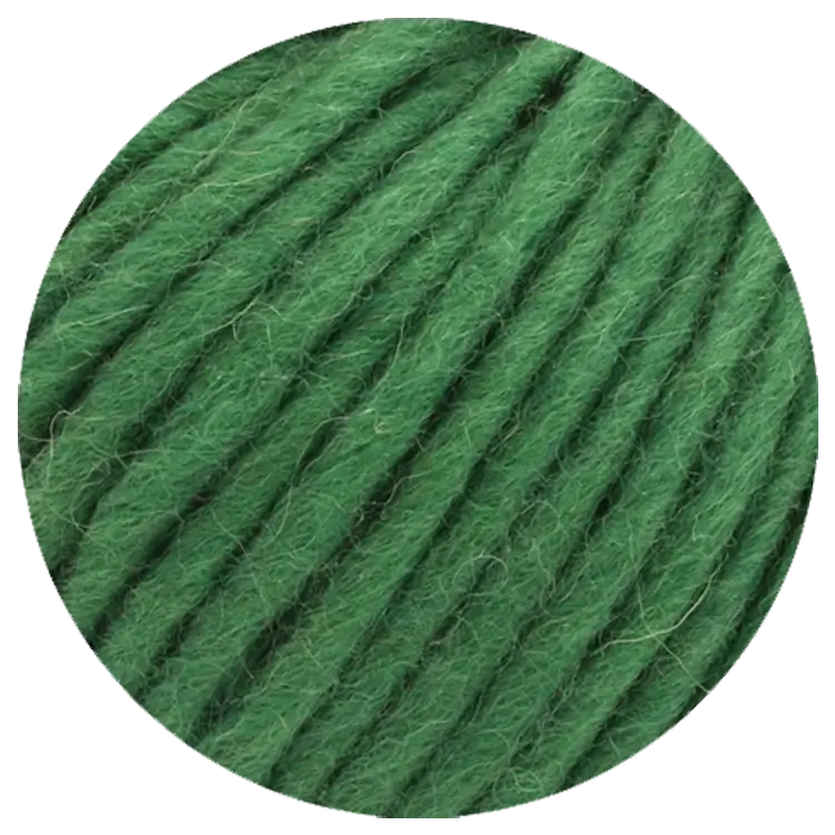#Farbe_Lana Grossa Feltro Uni | 11 Grasgrün