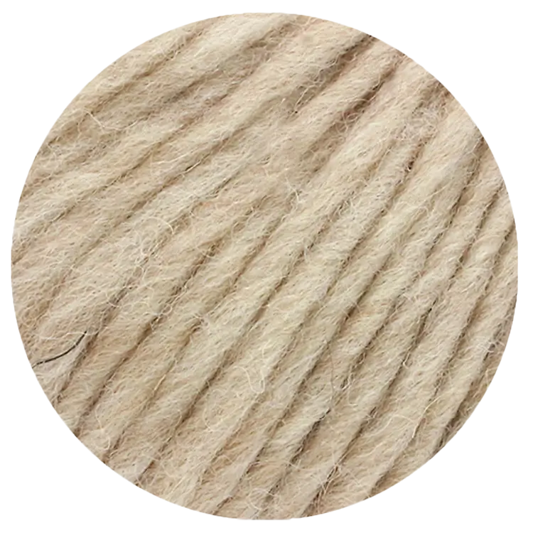 #Farbe_Lana Grossa Feltro Uni | 24 Beige