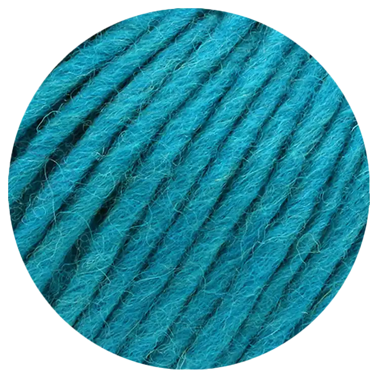 #Farbe_Lana Grossa Feltro Uni | 32 Türkis