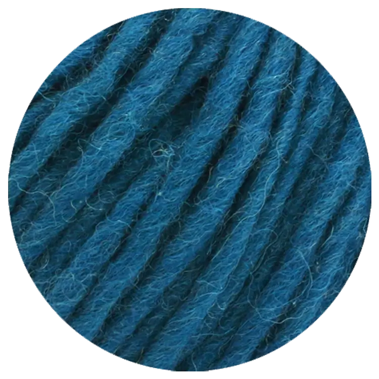#Farbe_Lana Grossa Feltro Uni | 40 Petrolblau