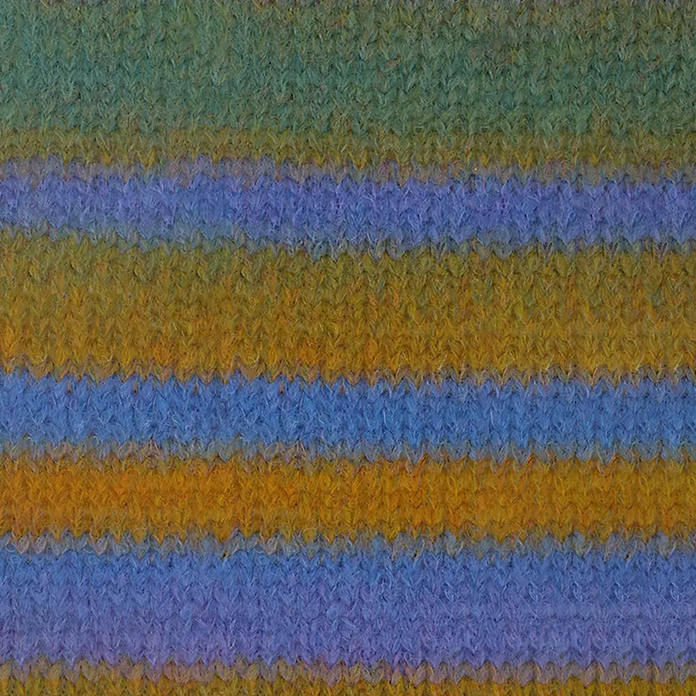 #Farbe_Lana Grossa Gigante | 14 Violett/Veilchenblau/Moosgrün/Khaki/Ocker