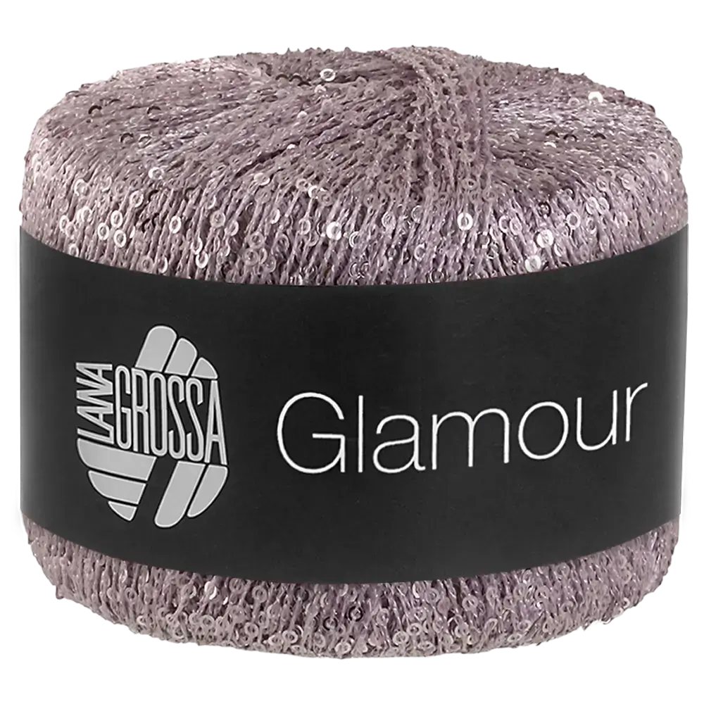 #Farbe_Lana Grossa Glamour | 02 Graulila