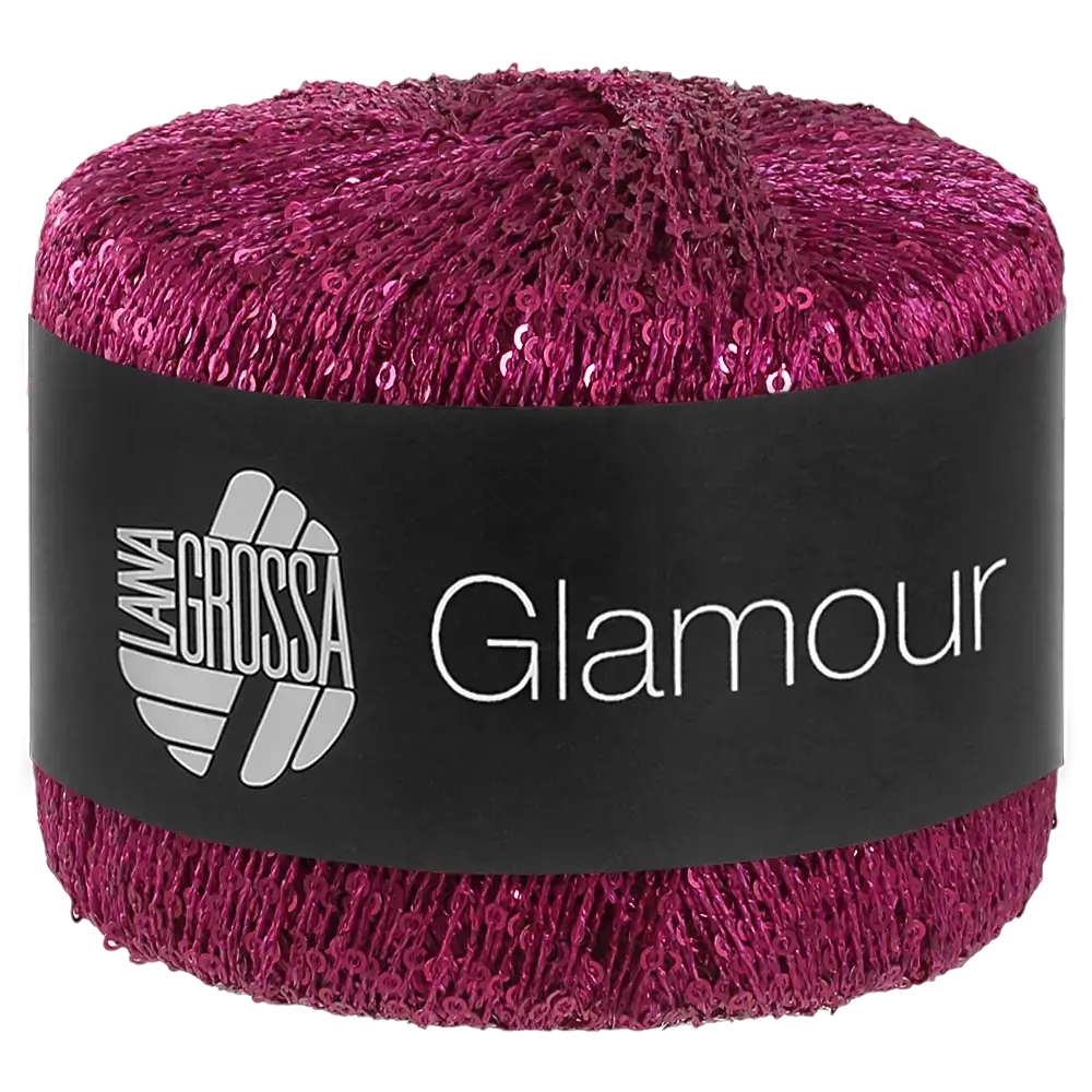 #Farbe_Lana Grossa Glamour | 08 Kardinalrot