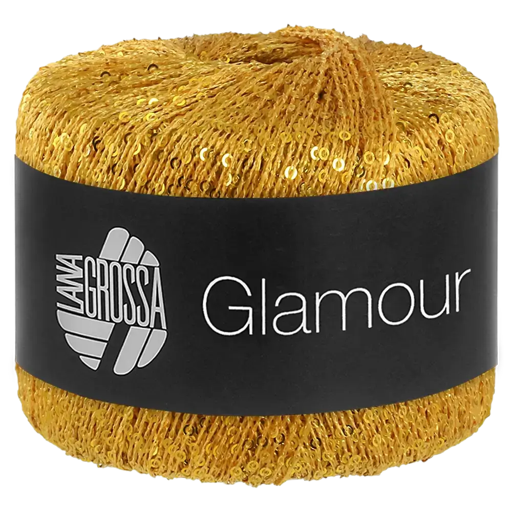 #Farbe_Lana Grossa Glamour | 18 Goldgelb
