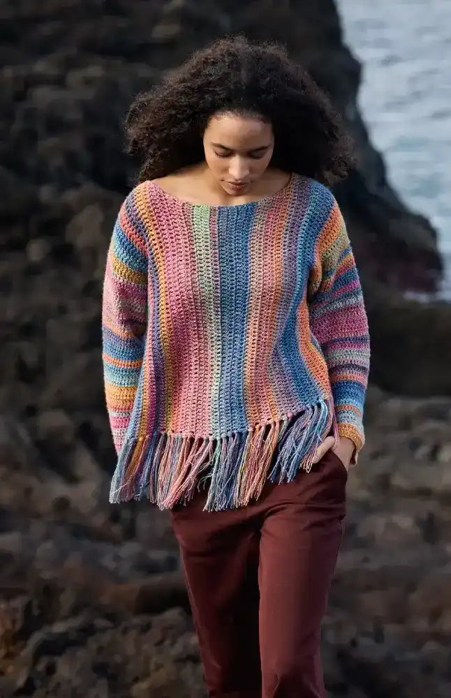 Pullover G15M12 (Häkelset)
