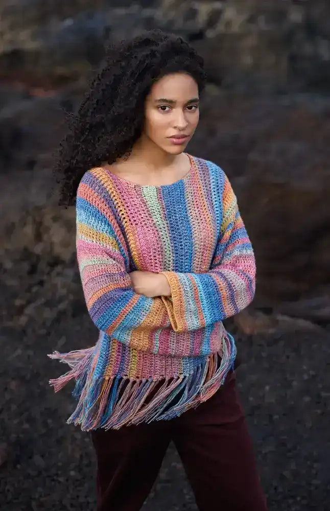 Pullover G15M12 (Häkelset)