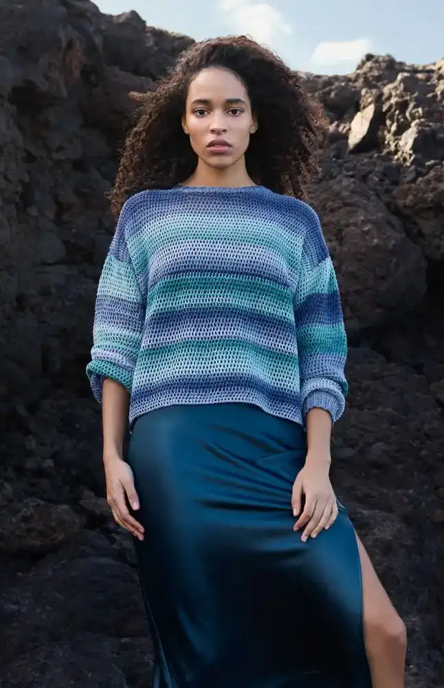 Pullover G15M28 (Häkelset)