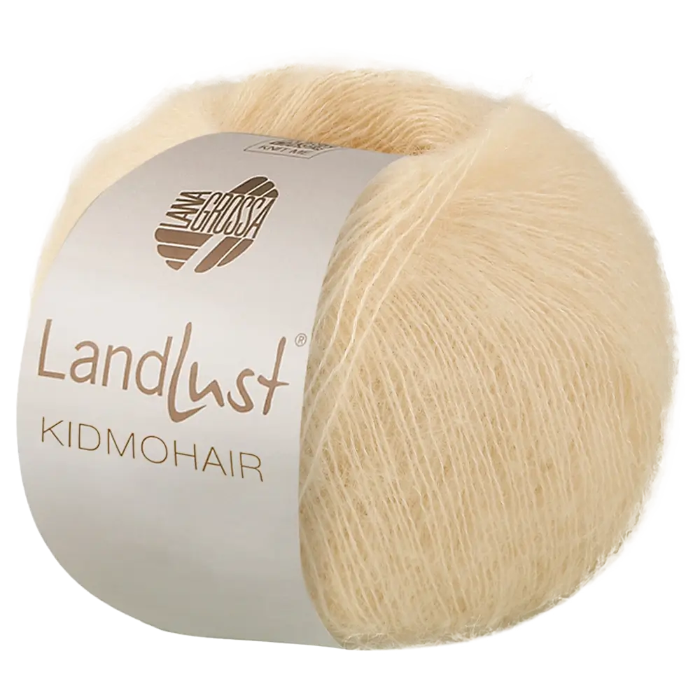 #Farbe_Lana Grossa Landlust Kidmohair | 02 Eierschale