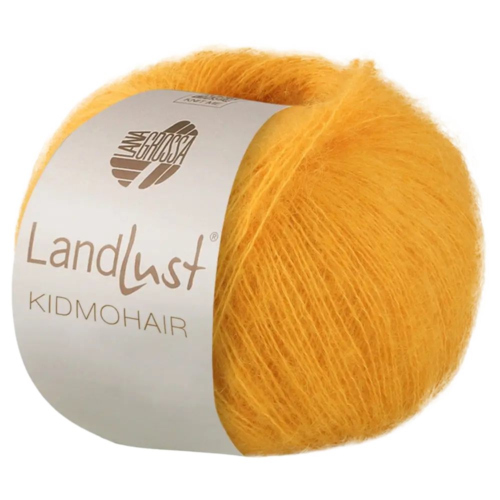 #Farbe_Lana Grossa Landlust Kidmohair | 03 Gelb