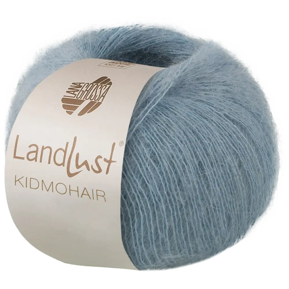 #Farbe_Lana Grossa Landlust Kidmohair | 07 Hellblau
