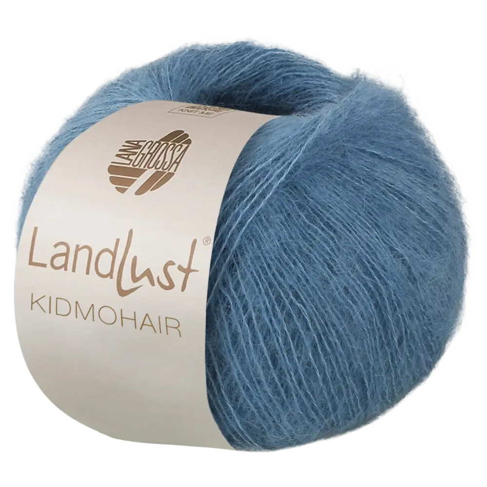 #Farbe_Lana Grossa Landlust Kidmohair | 09 Taubenblau