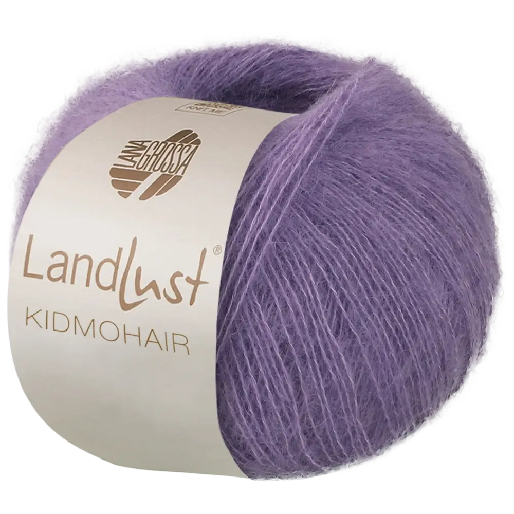 #Farbe_Lana Grossa Landlust Kidmohair | 13 Graulila