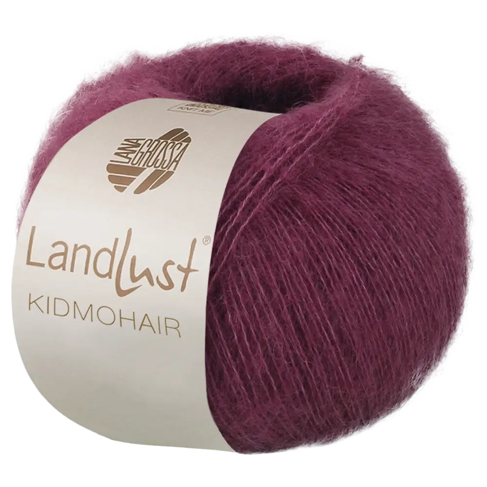#Farbe_Lana Grossa Landlust Kidmohair | 14 Brombeer