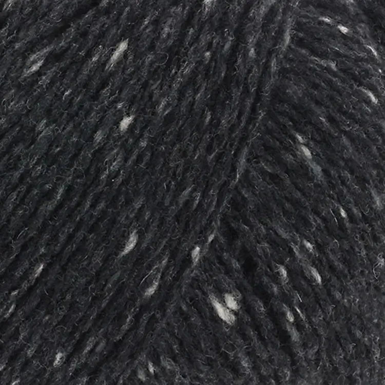 #Farbe_Lana Grossa Landlust Soft Tweed 180 | 106 Schwarz meliert