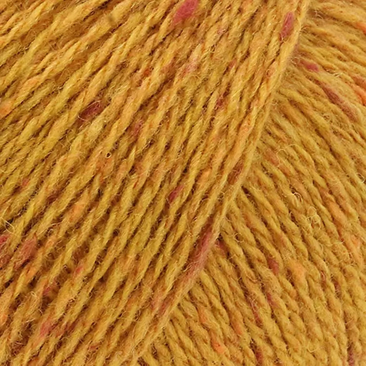 #Farbe_Lana Grossa Landlust Soft Tweed 180 | 108 Goldbraun meliert