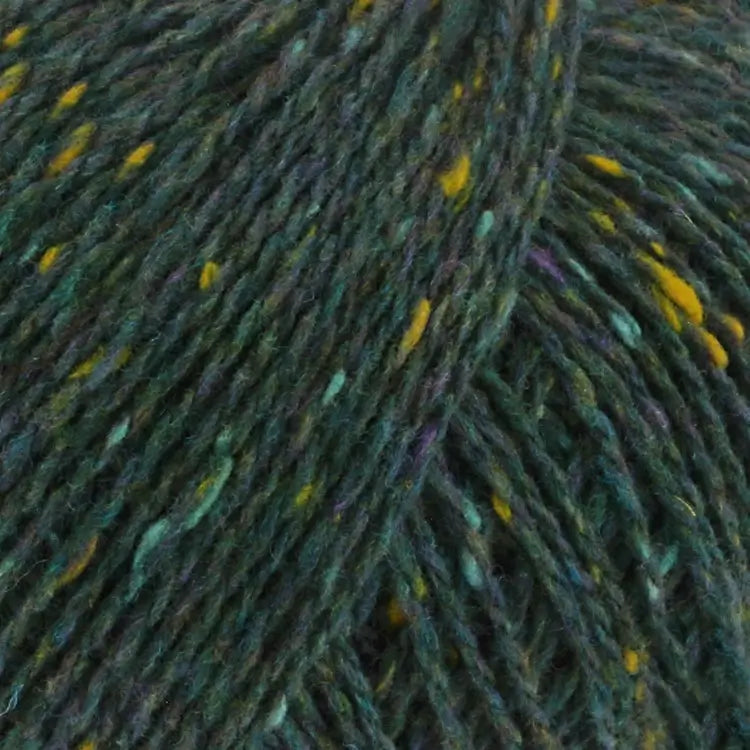 #Farbe_Lana Grossa Landlust Soft Tweed 180 | 116 Dunkelpetrol meliert