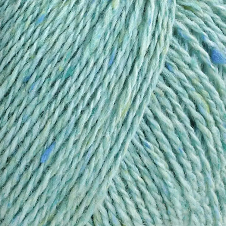 #Farbe_Lana Grossa Landlust Soft Tweed 180 | 120 Türkis meliert