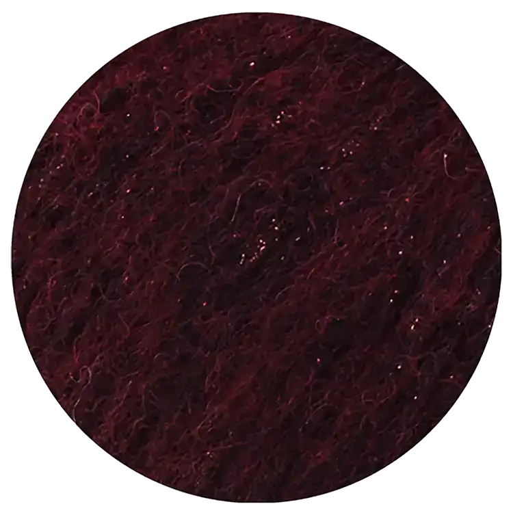 #Farbe_Lana Grossa Lucciola | 11 Schwarzrot