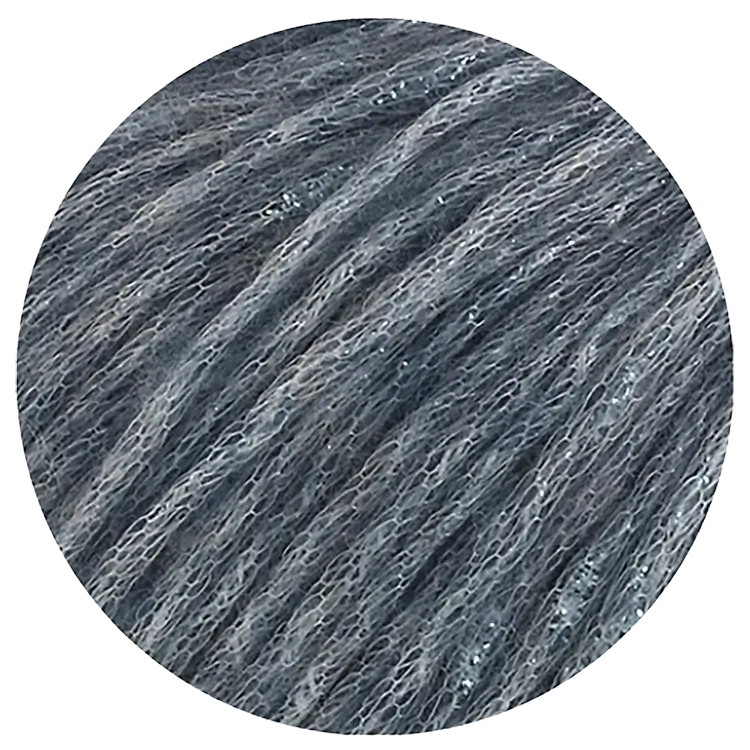 #Farbe_Lana Grossa Lucciola | 04 Graublau