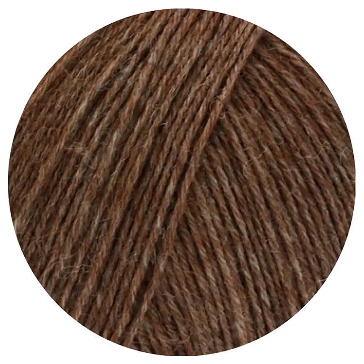 #Farbe_Lana Grossa Meilenweit 100 Alpaca | 2005 Nougat