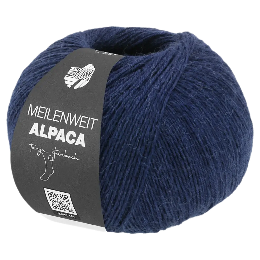 #Farbe_Lana Grossa Meilenweit 100 Alpaca | 2010 Marine