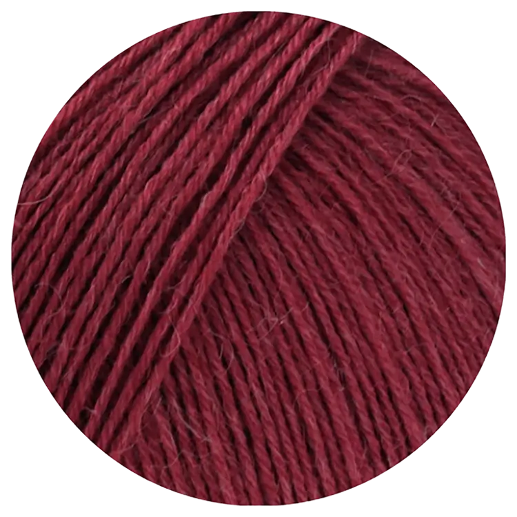 #Farbe_Lana Grossa Meilenweit 100 Alpaca | 2020 Weinrot