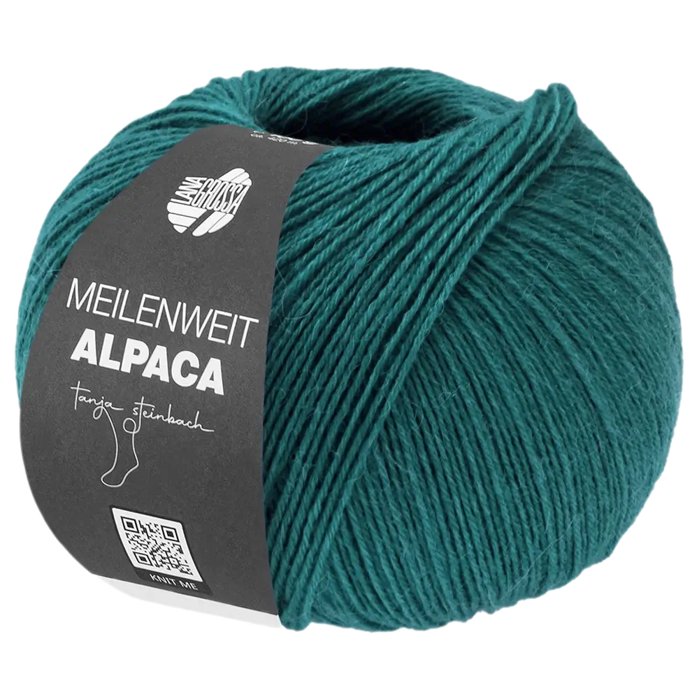 #Farbe_Lana Grossa Meilenweit 100 Alpaca | 2023 Dunkelpetrol