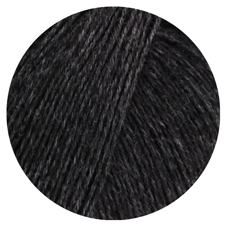 #Farbe_Lana Grossa Meilenweit 100 Alpaca | 2028 Dunkelbraun