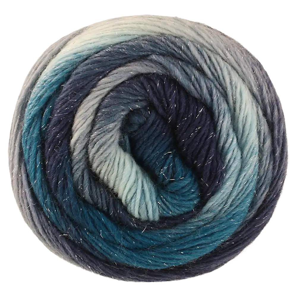 #Farbe_Lana Grossa Meilenweit 100 Merino Color Mix Sparks | 7620