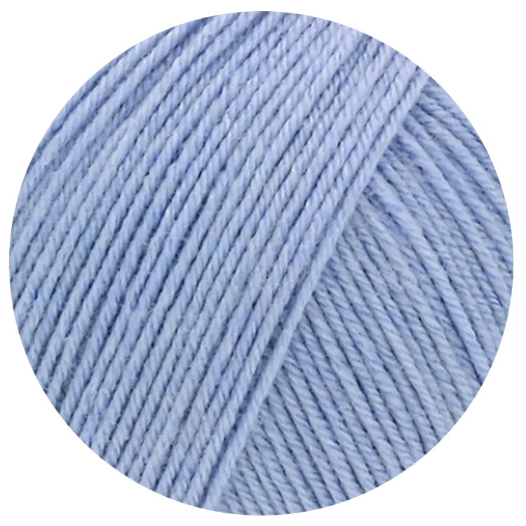 #Farbe_Lana Grossa Meilenweit 100 Seta | 34 Himmelblau