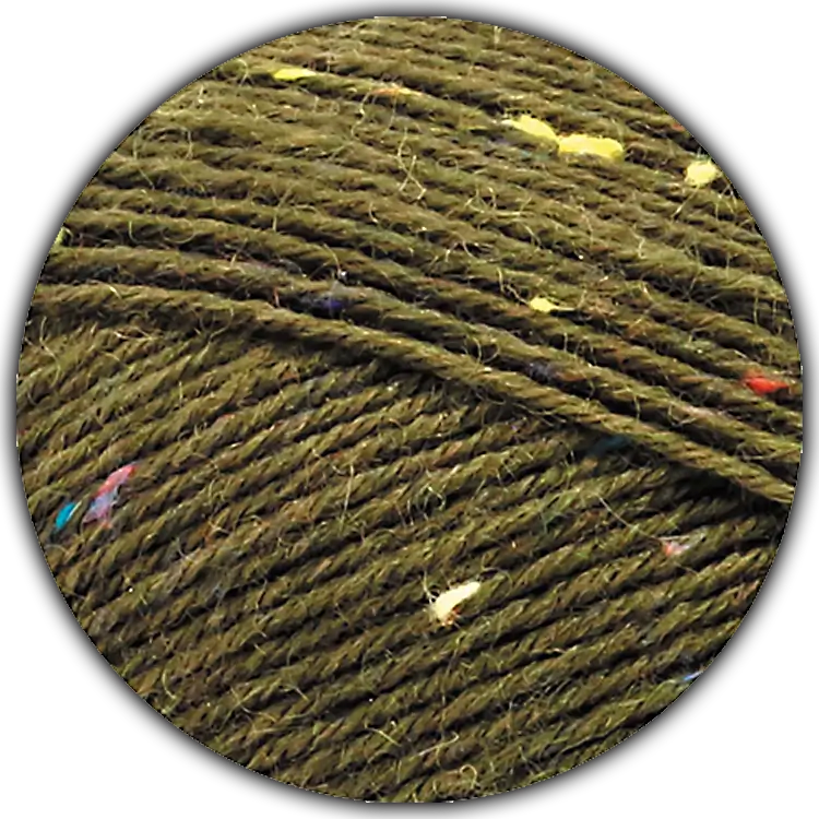 #Farbe_Lana Grossa Meilenweit 100 Tweed | 168 Lodengrün