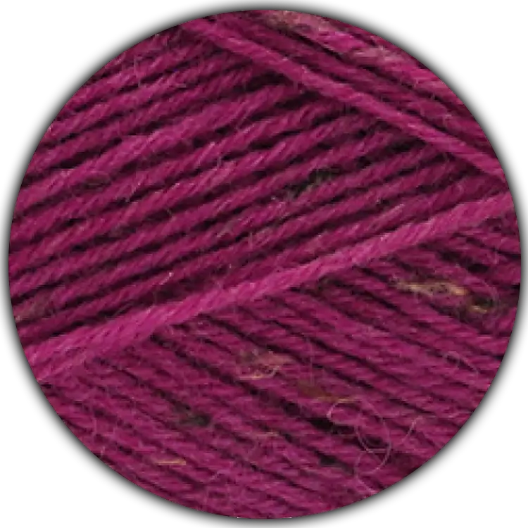 #Farbe_Lana Grossa Meilenweit 100 Tweed | 173 Fuchsia