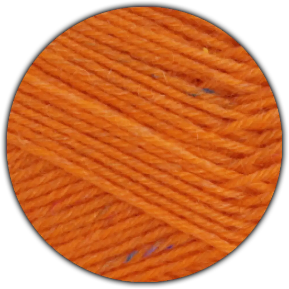 #Farbe_Lana Grossa Meilenweit 100 Tweed | 176 Orange