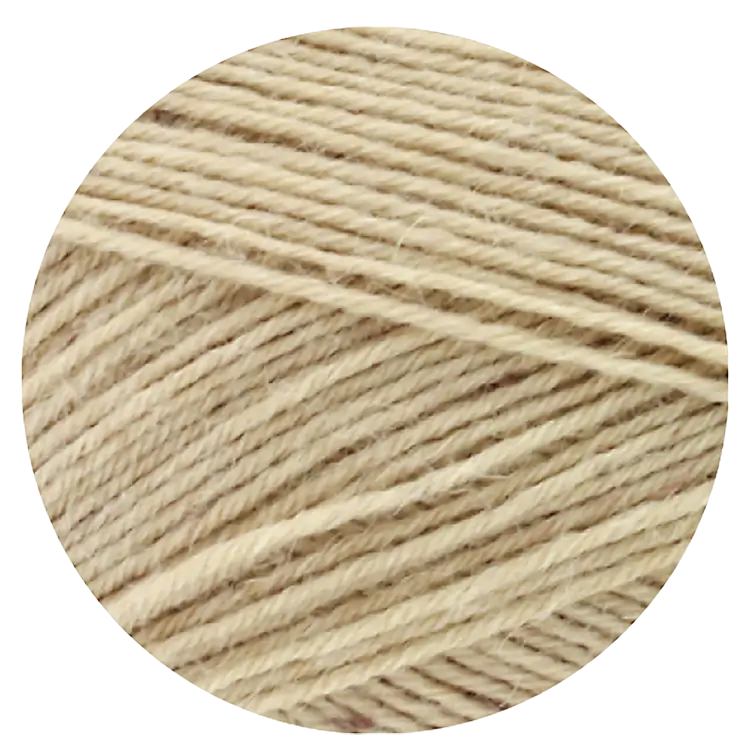 #Farbe_Lana Grossa Meilenweit 100 Tweed | 178 Beige meliert
