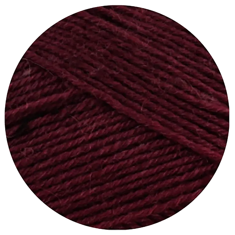 #Farbe_Lana Grossa Meilenweit 100 Tweed | 179 Burgund