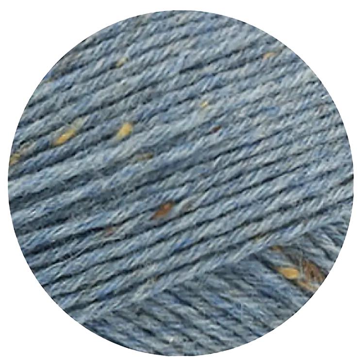 #Farbe_Lana Grossa Meilenweit 6-fach | 9227 Jeansblau meliert