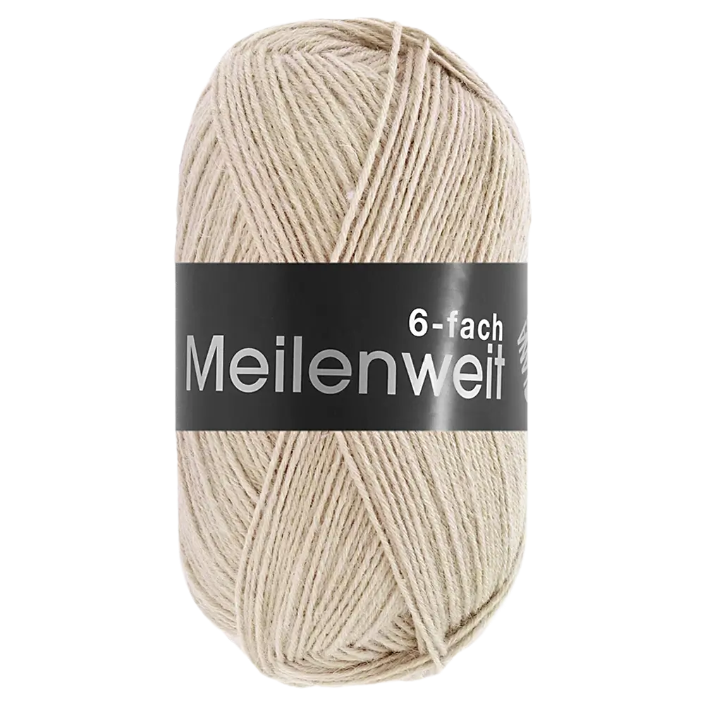 #Farbe_Lana Grossa Meilenweit 6-fach | 9678 Hellbeige