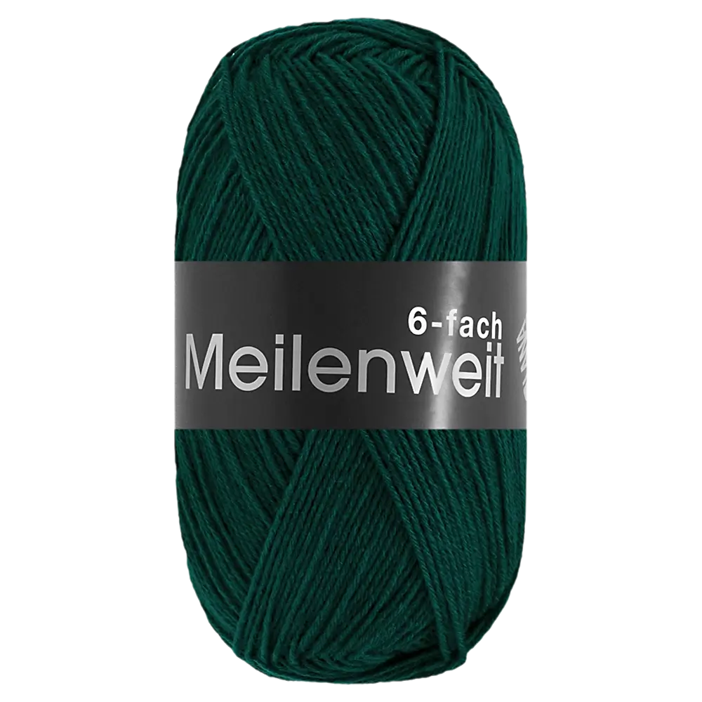 #Farbe_Lana Grossa Meilenweit 6-fach | 9683 Petrolgrün