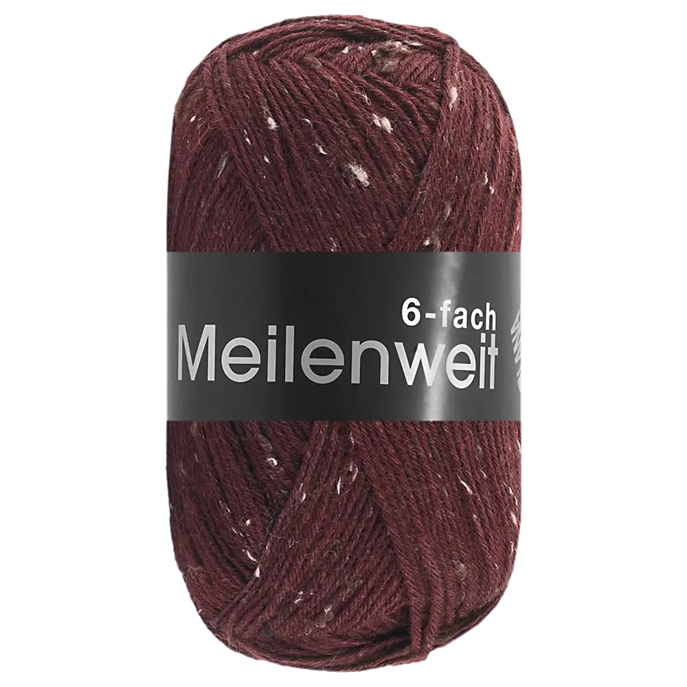 #Farbe_Lana Grossa Meilenweit 6-fach | 9684 Burgund