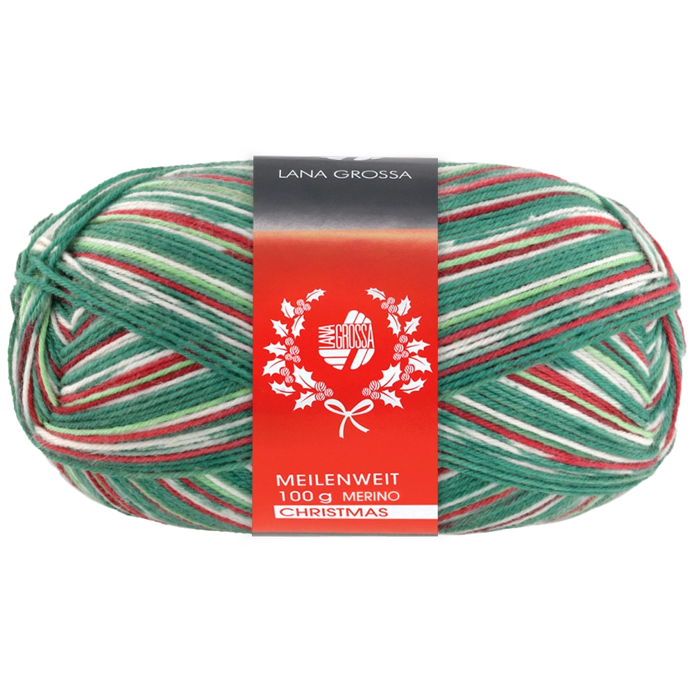 #Farbe_Lana Grossa Meilenweit 100 Merino Christmas | 6791