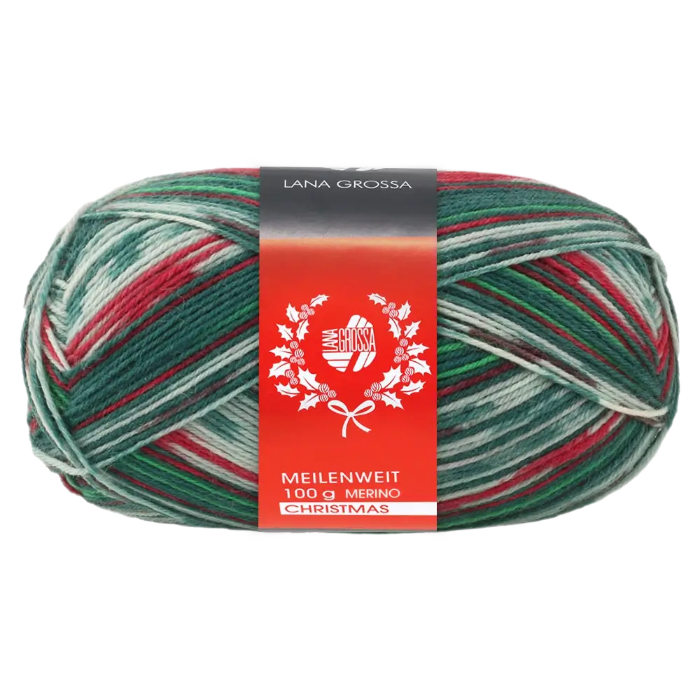 #Farbe_Lana Grossa Meilenweit 100 Merino Christmas 2025 | 6800