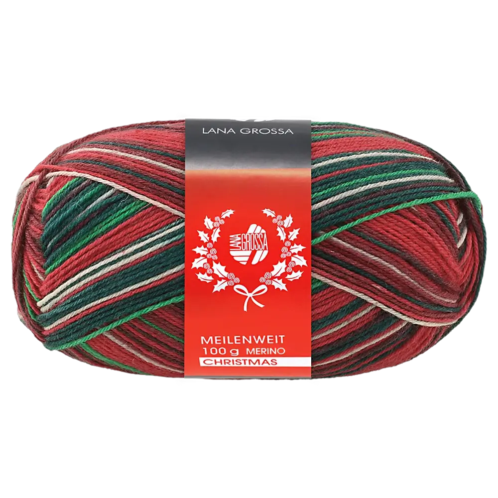#Farbe_Lana Grossa Meilenweit 100 Merino Christmas 2025 | 6801