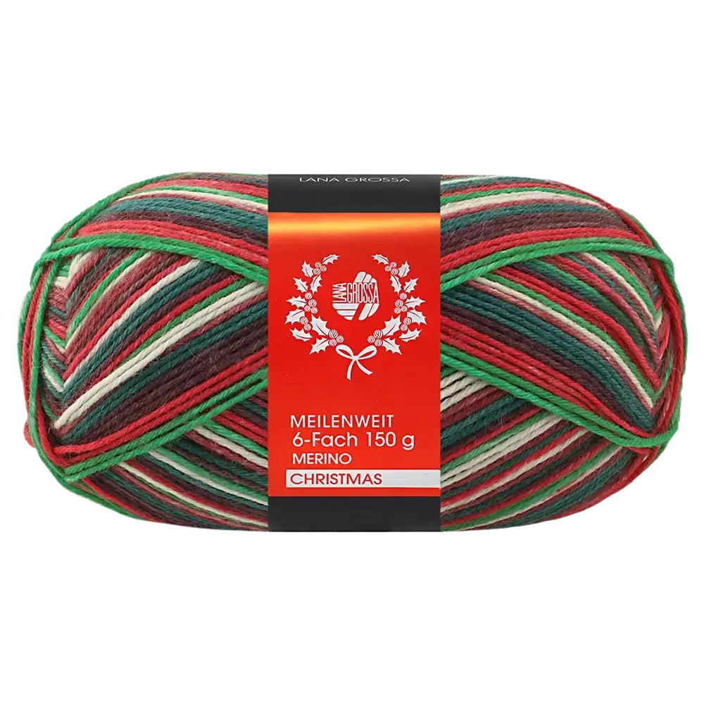 #Farbe_Lana Grossa Meilenweit 150 Merino Christmas 2025 | 630