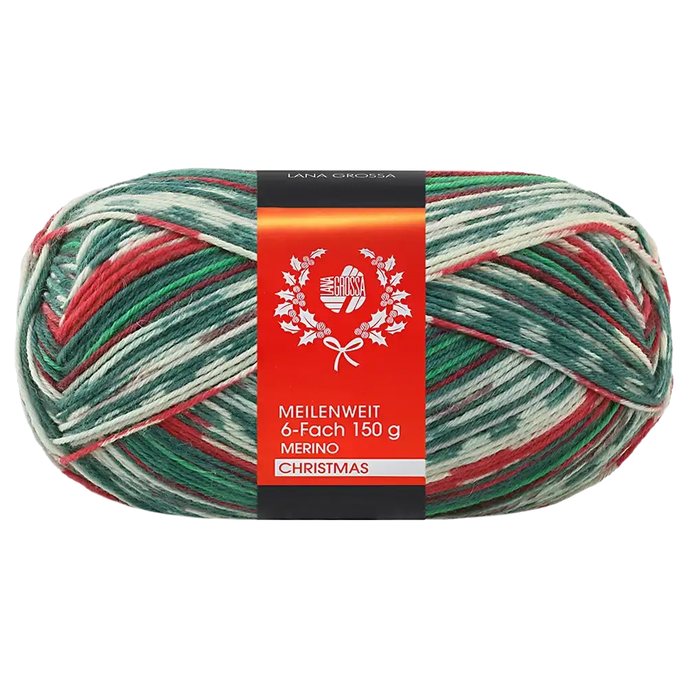 #Farbe_Lana Grossa Meilenweit 150 Merino Christmas 2025 | 631