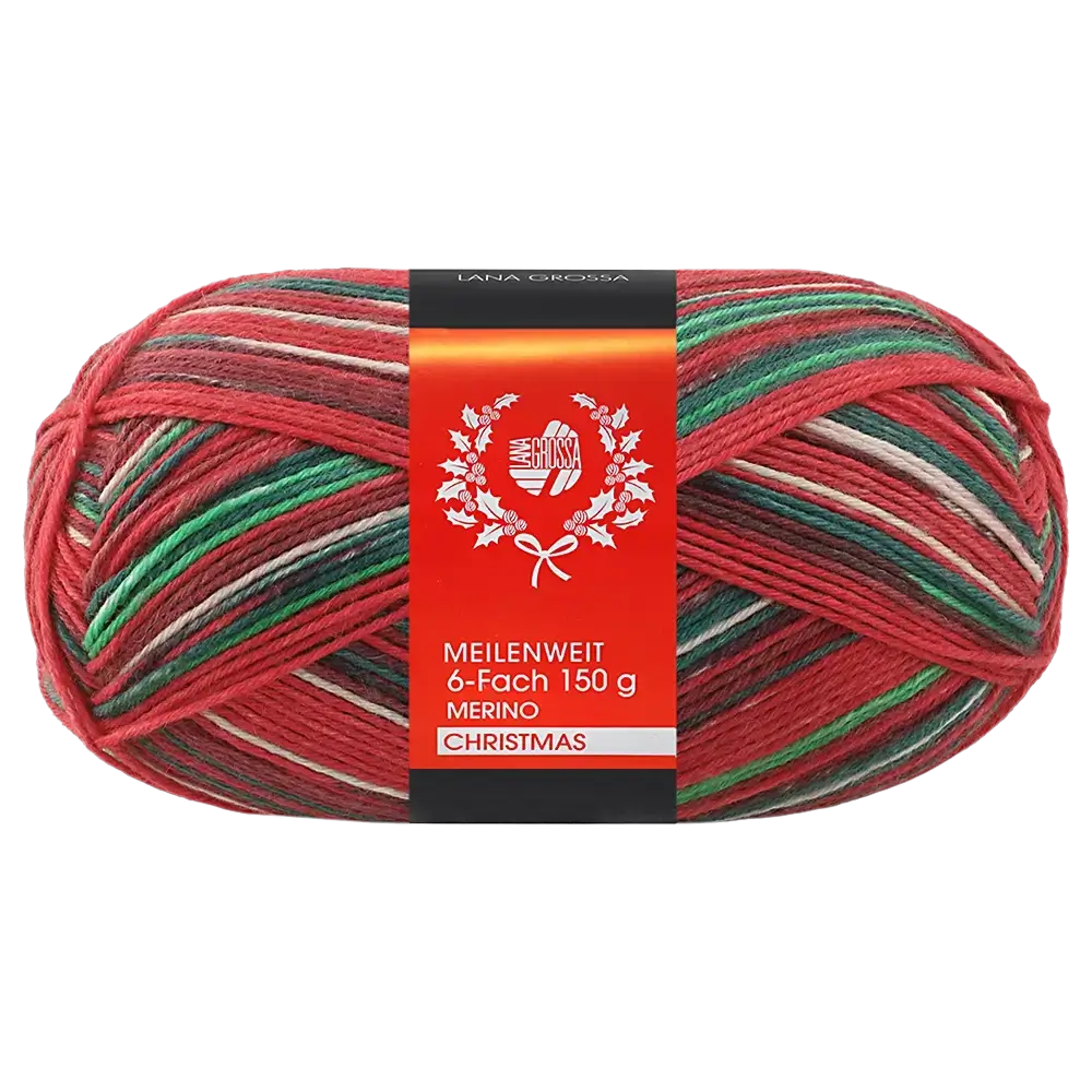 #Farbe_Lana Grossa Meilenweit 150 Merino Christmas 2025 | 632