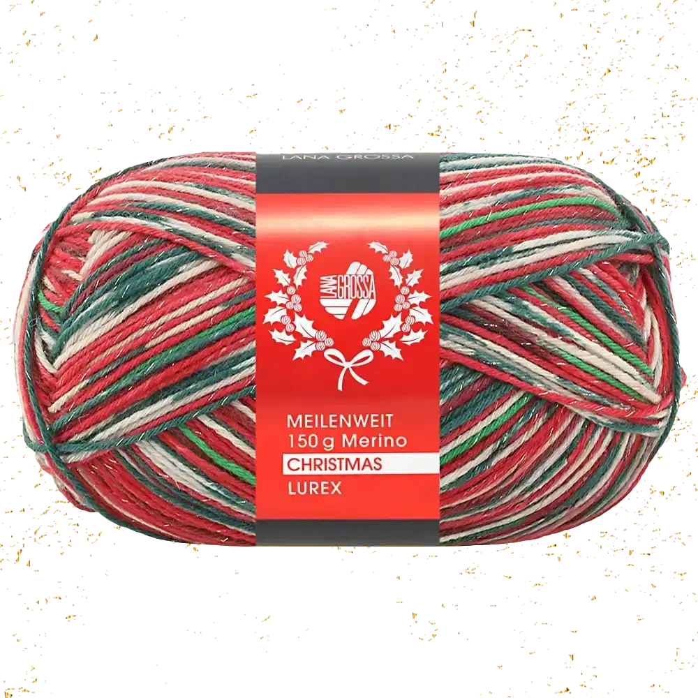 #Farbe_Lana Grossa Meilenweit 150 Merino Christmas 2025 | 633